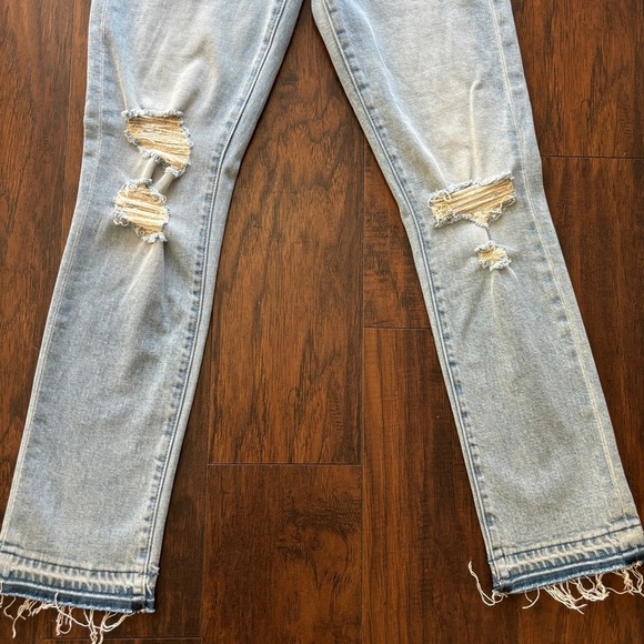 BUNDLE Mother Jeans The Rascal Ankle (blue) & The Insider Crop Step Fray (white) - Picture 9 of 16